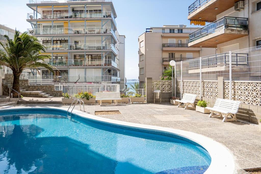 살루 1ªlinea Mar-Piscina-Wifi-Portaventura-Luxury-Chill5 아파트 외부 사진